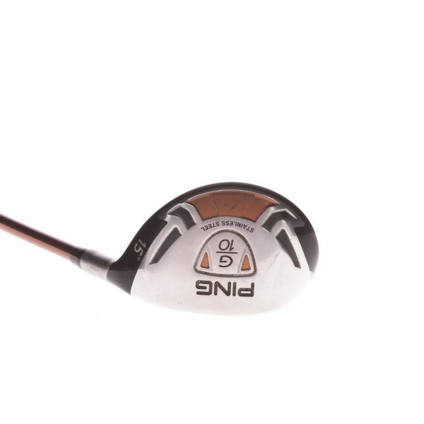 Ping G10 Graphite Men s Right 1 Hybrid 15 Degree Stiff - Ping TFC 129 Online Hot Sale