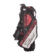 Titleist Second Hand Stand Bag - Black Red White Supply