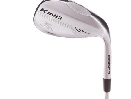 Cobra King MIM Steel Men s Right Lob Wedge 60 Degree 8 Bounce V Grind Stiff - KBS HI-REV 2.0 125 S For Discount