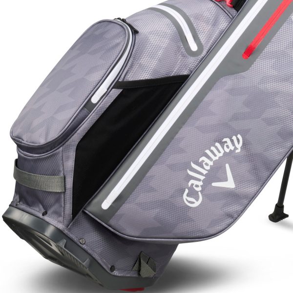 Callaway Fairway Plus HD Waterproof Stand Bag - Charcoal Houndstooth Online now