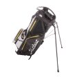 Titleist Second Hand Stand Bag - Black Grey Yellow Supply