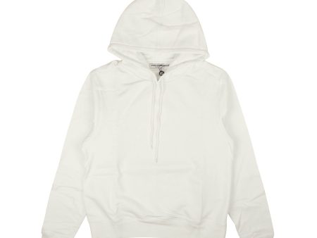 NWT OPENING CEREMONY White Blank Cotton Hoodie Sweatshirt Size L $115 Online now