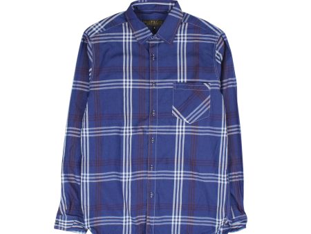 NEW Freeman s Sporting Club Dark Blue Checkered Shirt Size XS $200 For Cheap