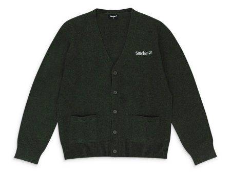 SLR-XTPS-0014 L CLAIRDIGAN_GREEN Forest Green SINCLAIR Clairdigan Size L For Sale