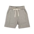 NWT JOHN ELLIOTT Heather Grey Crimson Sweat Shorts Size 2 $190 Fashion