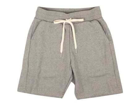 NWT JOHN ELLIOTT Heather Grey Crimson Sweat Shorts Size 2 $190 Fashion