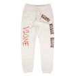 NEW VLONE ARTIST MERCH White Zombie Logo Cotton Jogger Sweatpants Size M Online now