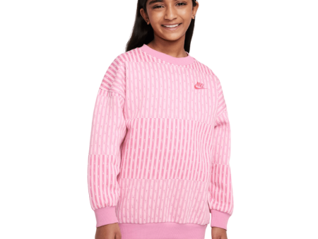 Nike Sportswear Club Fleece Oversized Sweatshirt - Big Kid s (Girls) Online Sale