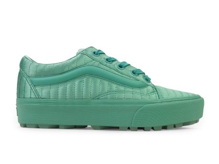 95-VOC-2011 4.5 VN0A3WLX07S SEA GREEN Vans x Opening Ceremony OC PADDED OLD SKOOL LUG PLATFORM Size 4.5 Online now