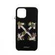 NEW OFF-WHITE C O VIRGIL ABLOH Black Leaves iPhone 11 Pro Case Size OS $115 Online Sale