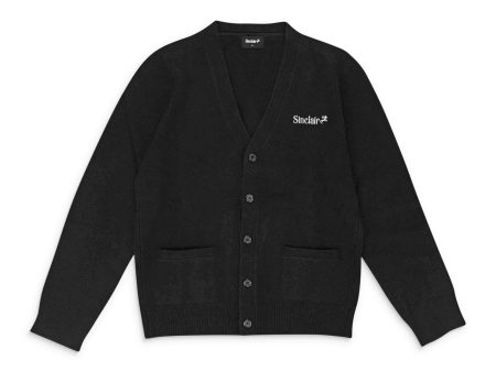 SLR-XTPS-0015 M CLAIRDIGAN_BLACK Black SINCLAIR Clairdigan Size M Cheap