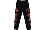 NEW VLONE X RODMAN Black Angel VS Demon Joggers Sweatpants Size L Supply