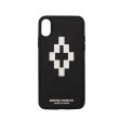 NEW MARCELO BURLON Black  3D Cross Logo  iPhone X Phone Case $95 Online Sale