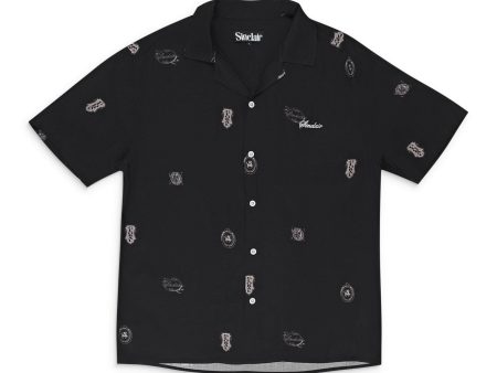 SLR-XTPS-0021 L LEGAL_TENDER_VACATION_SHIRT_BLACK Black SINCLAIR Legal Tender Vacation Shirt Size L Sale