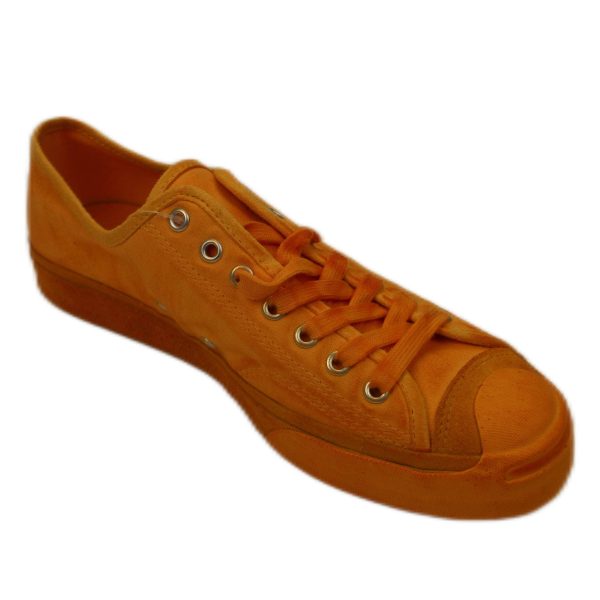 NIB CONVERSE ORANGE JACK PURCELL BURNISHED - OX SNEAKERS SIZE 9 $80 Online Sale