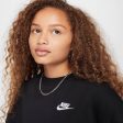 Nike Sportswear Club Fleece Boxy Crew-Neck Sweatshirt - Girl s Supply