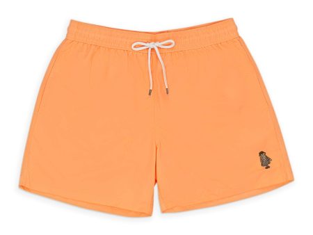 95-PRL-1005 XS ENGLISH_BEAR_SWIM_ORANGE ORANGE POLO by Ralph Lauren ENGLISH BEAR SWIM Size XS Sale