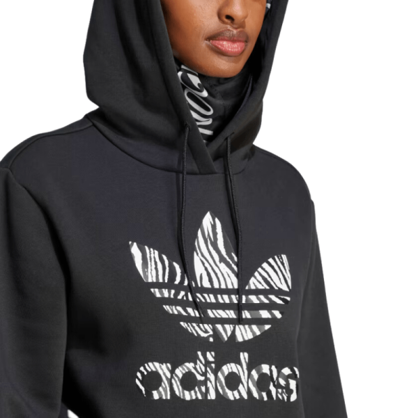 adidas ZEBRA ANIMAL PRINT INFILL HOODIE - Women s Discount