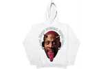 NEW Vlone X Rodman White ANGEL VS DEMON HOODY Sweatshirt Size XL Supply