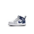 Air Jordan 1 Mid  Wolf Grey Midnight Navy  - Toddler s TD Online Hot Sale