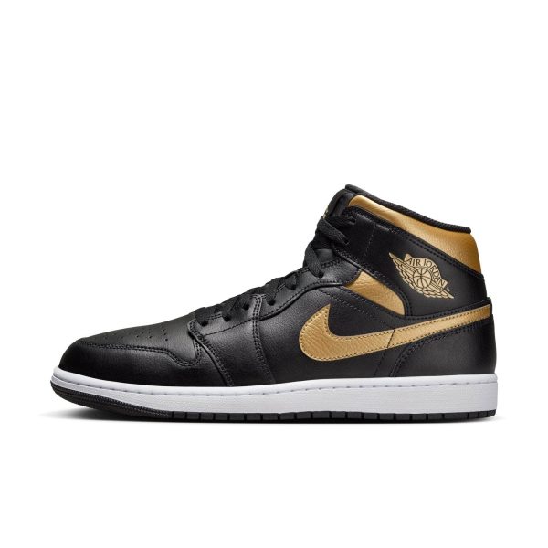 Air Jordan 1 Mid  Metallic Gold  - Men s For Discount