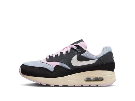 Nike Air Max 1  Black Anthracite pink Foam  - Boy s Grade School Online Sale