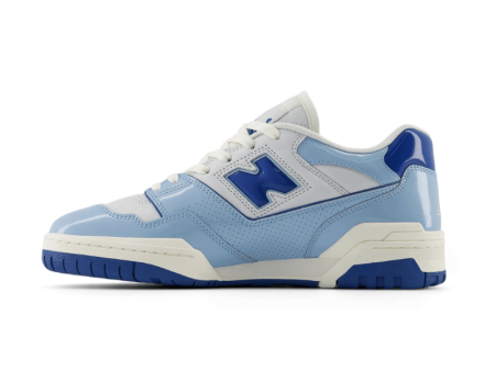 New Balance 550  Chrome Blue Patent  - Men s Discount