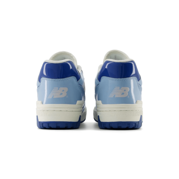 New Balance 550  Chrome Blue Patent  - Men s Discount